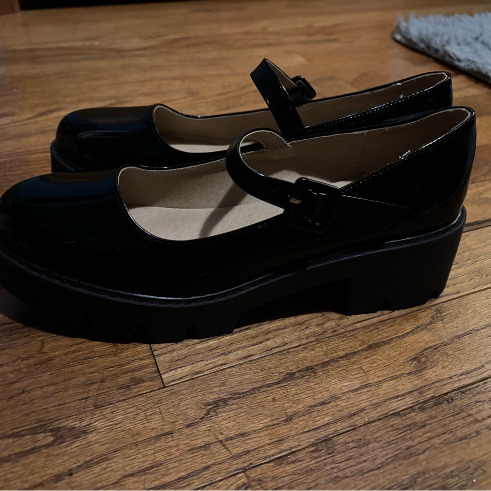 Mary Jane Platform Shoes